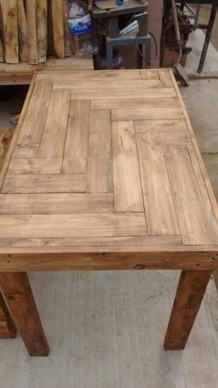 27 top idées de tables en palettes 18