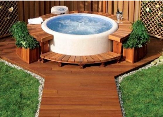 Top Id Es Tutos D Habillages De Jacuzzi Gonflables