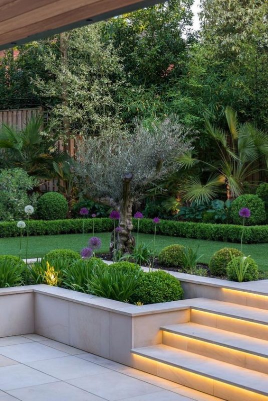 80 top idées d'éclairage de jardin en tendance 58