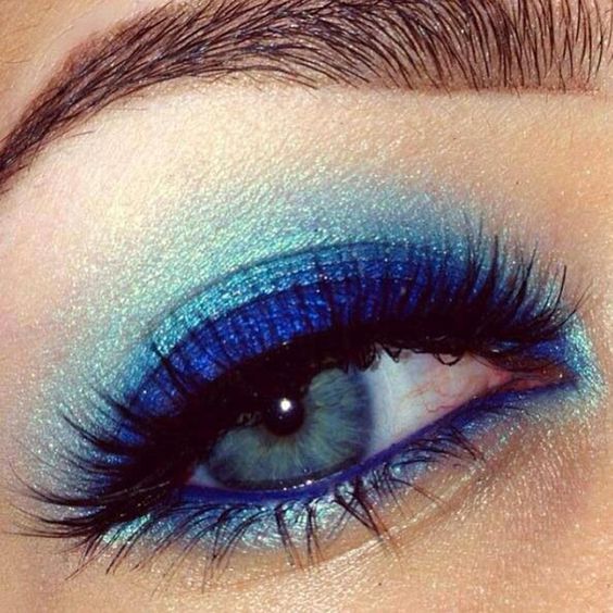 19 top idées de maquillages pour les yeux bleus 9