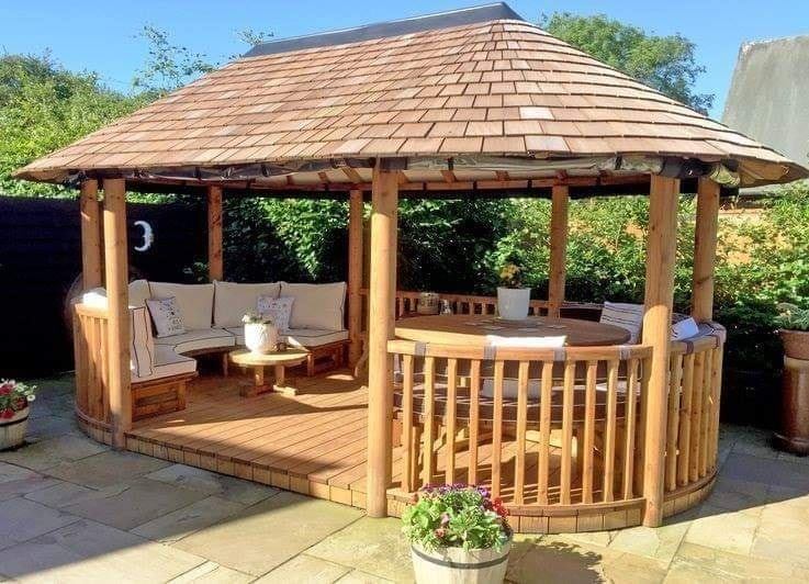 100 top idées de gazebos pour embellir son jardin 129