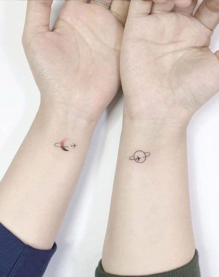 51 top idées de tatouages de couples 15