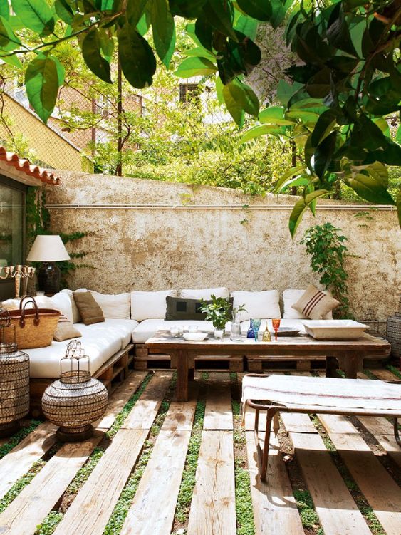 28 décorations de patio bohème en tendance 22