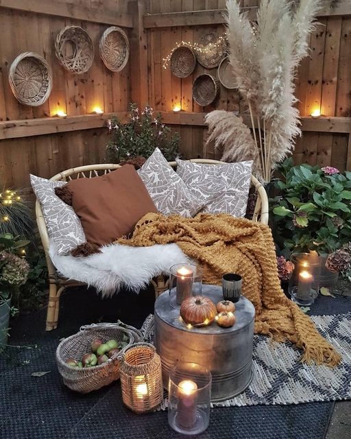 28 décorations de patio bohème en tendance 4