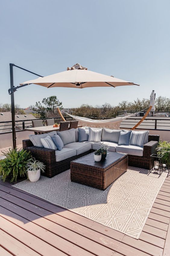 33 décorations de rooftop en tendance pour embellir son toit terrasse 29