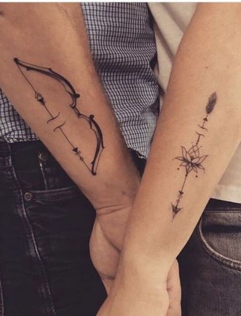 51 top idées de tatouages de couples 29