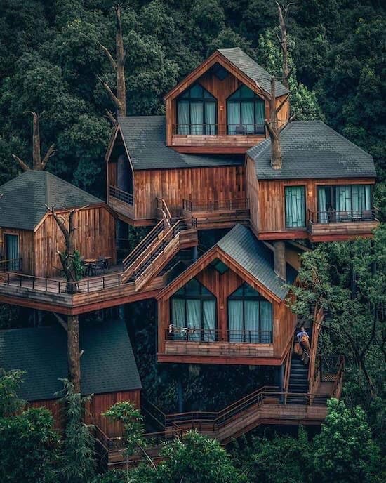 50 top idées de cabanes dans les arbres 27