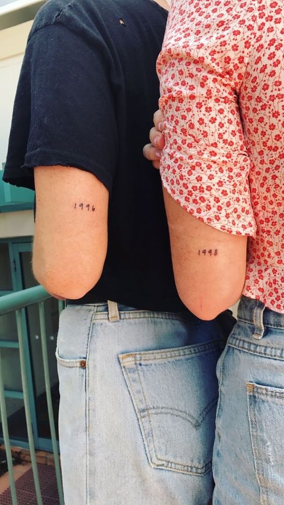 51 top idées de tatouages de couples 36