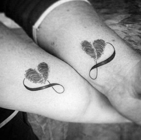 51 top idées de tatouages de couples 48