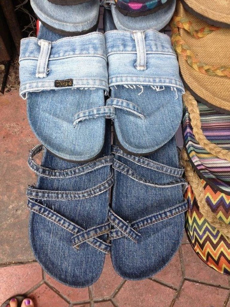 100 façons inimaginables de recycler de vieux jeans 54
