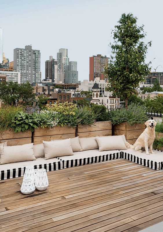 33 décorations de rooftop en tendance pour embellir son toit terrasse 6