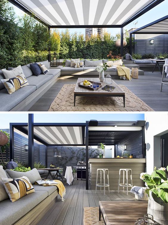 33 décorations de rooftop en tendance pour embellir son toit terrasse 7