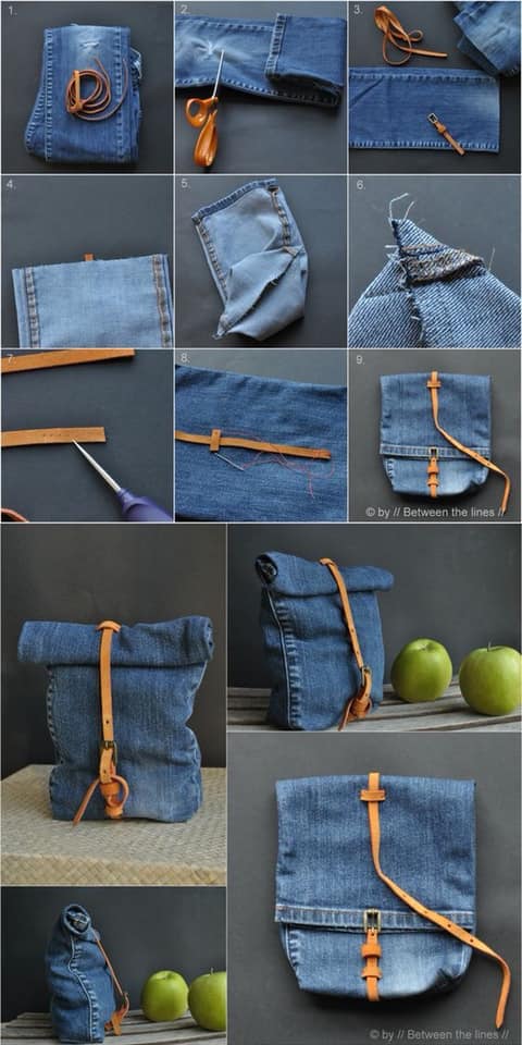 100 façons inimaginables de recycler de vieux jeans 8