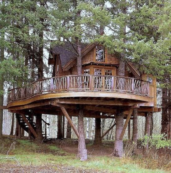 50 top idées de cabanes dans les arbres 8