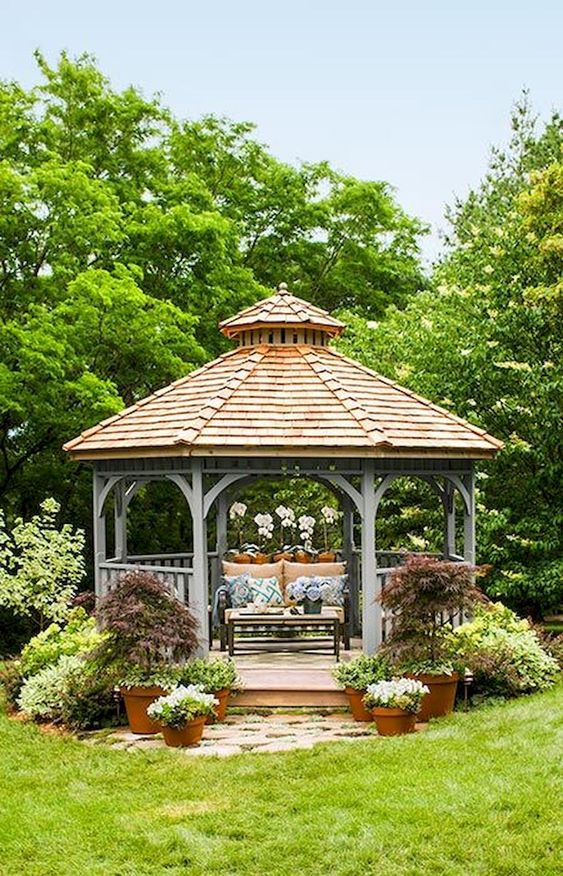 100 top idées de gazebos pour embellir son jardin 12