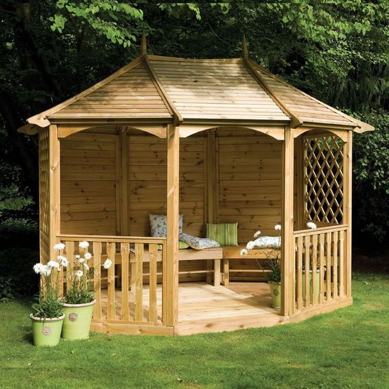 100 top idées de gazebos pour embellir son jardin 5