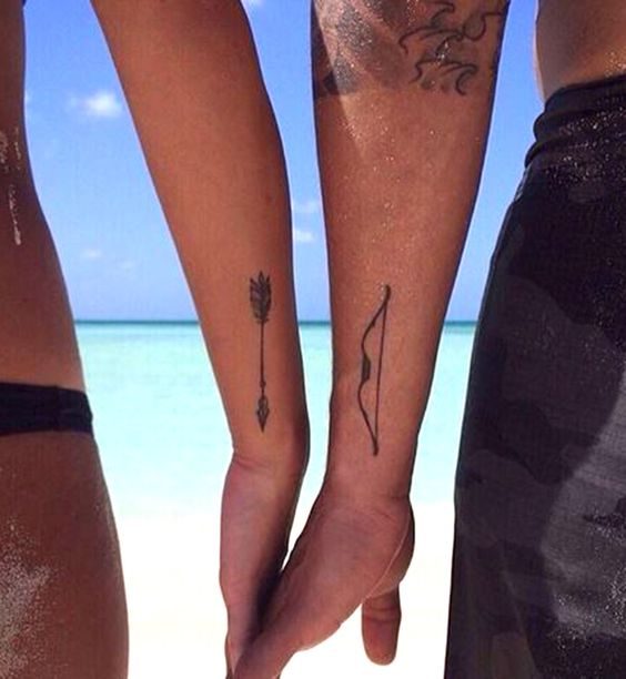 100 top idées de tatouages de couples à faire à deux 5