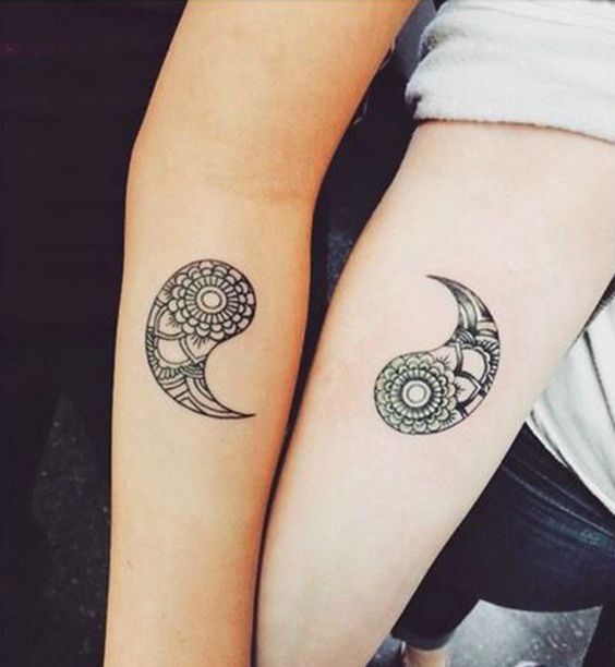 100 top idées de tatouages de couples à faire à deux 78