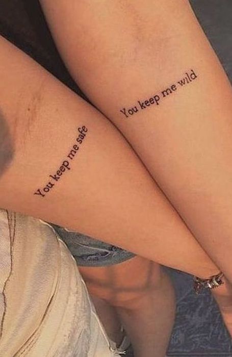 100 top idées de tatouages de couples à faire à deux 80