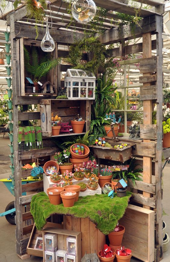 100 décors de jardin à faire à partir de palettes réutilisées 41