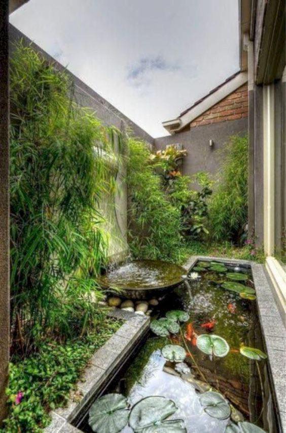 27 idées de bassins avec cascade pour embellir son jardin 18