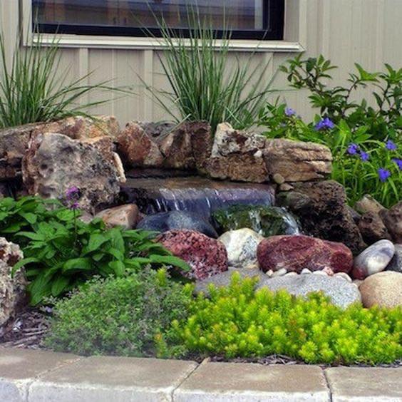 27 idées de bassins avec cascade pour embellir son jardin 19
