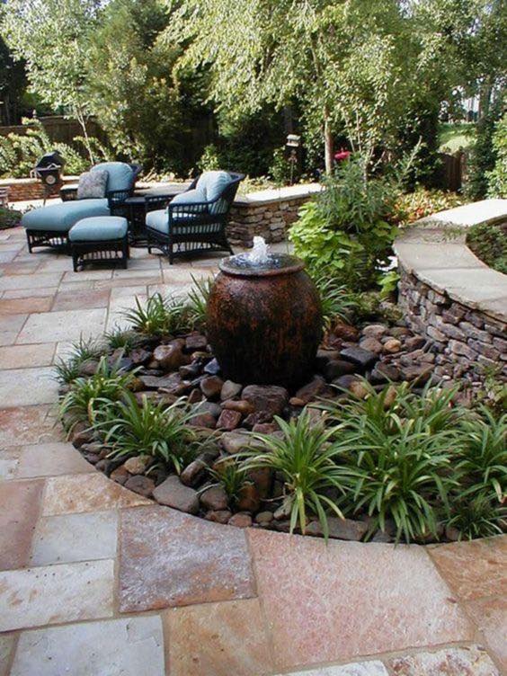 27 idées de bassins avec cascade pour embellir son jardin 25
