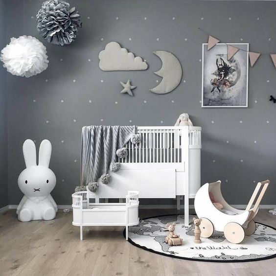 20 jolies idées de décorations de chambre pour bébé 11