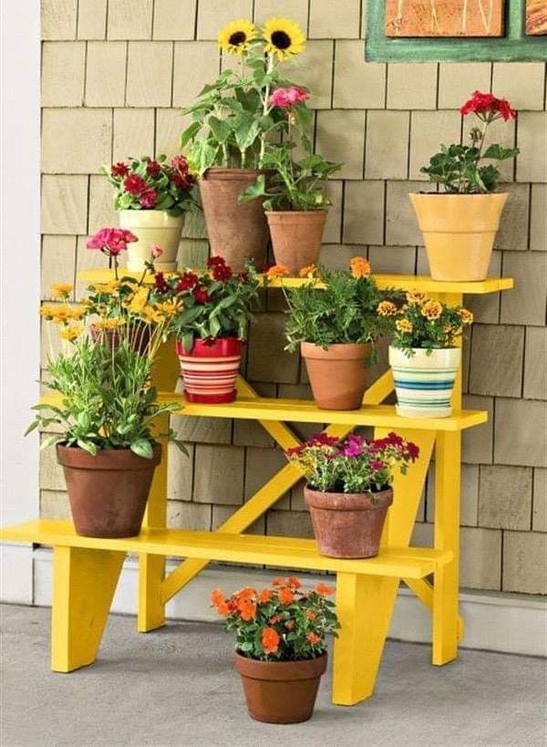 24 belles idées pour faire un jardin de balcon 9