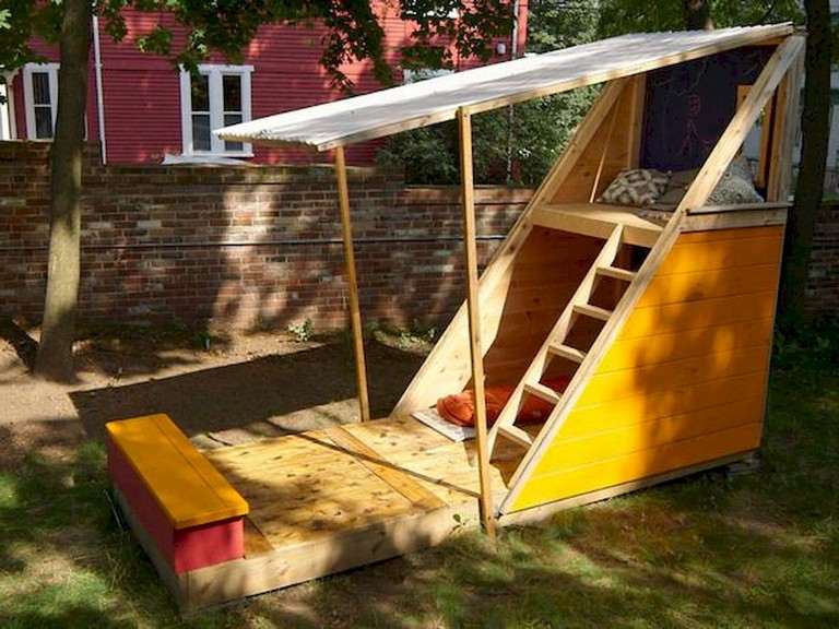 100 maisons de jeux magiques pour occuper les enfants en extérieur 104