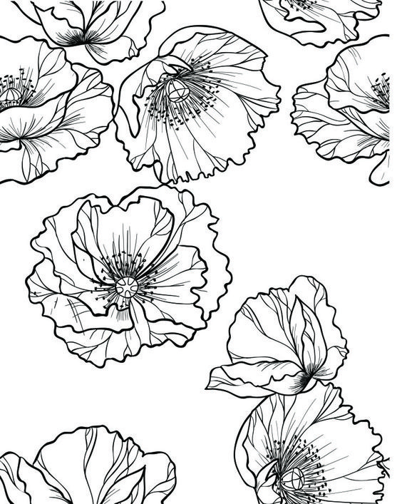 100 top idées & tutos de dessins de fleurs : pour apprendre à dessiner des fleurs 99