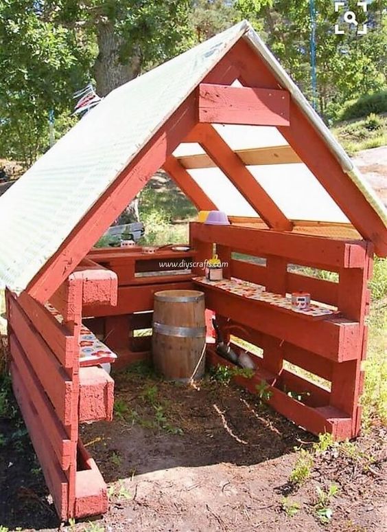 100 idées pour occuper les enfants avec des palettes 29