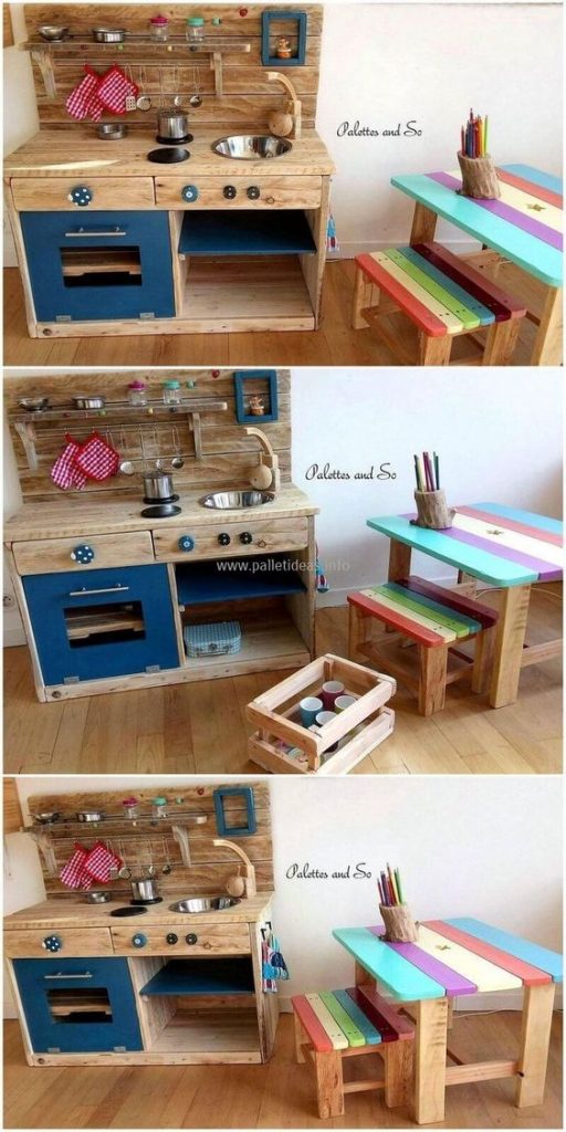 100 idées pour occuper les enfants avec des palettes 65