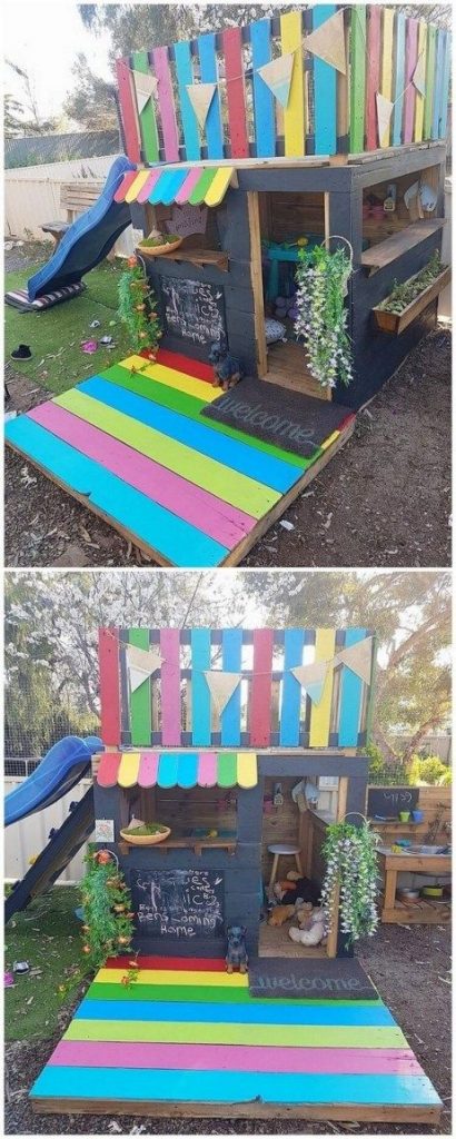 100 idées pour occuper les enfants avec des palettes 99