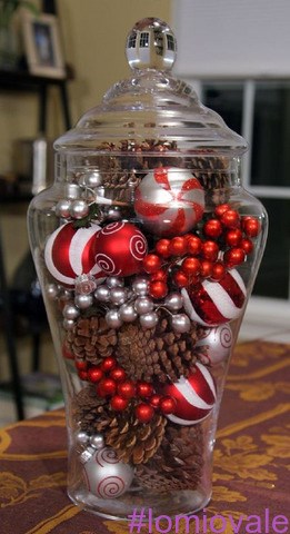 80 Décorations de Noël à faire soi-même avec des boules de Noël 28