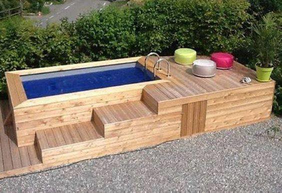 35 idées de piscines que vous pouvez refaire à partir de bois de palettes 13