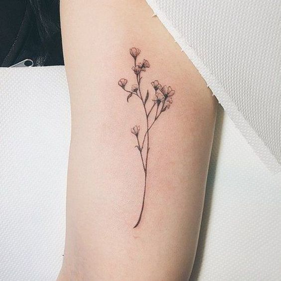 100 top idées de tatouages fleur 70