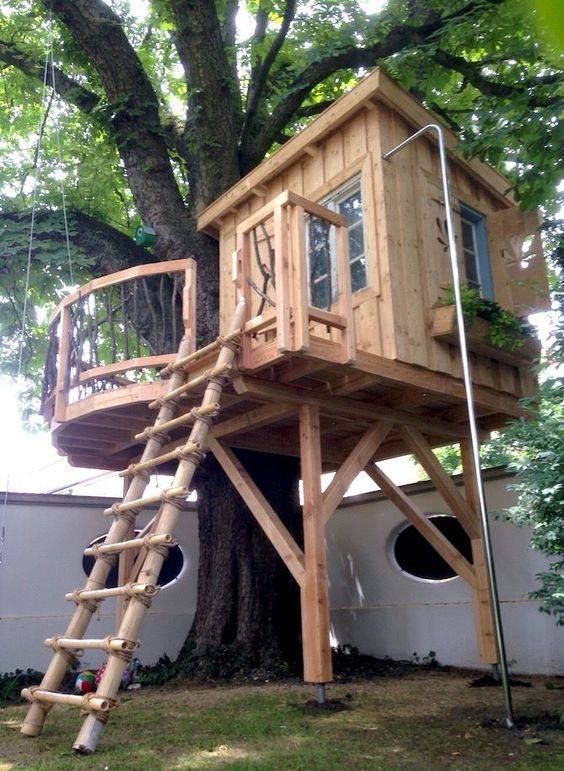 54 top idées de cabanes dans les arbres 32