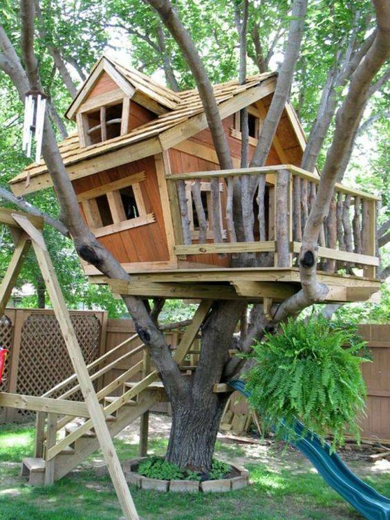 54 top idées de cabanes dans les arbres 33