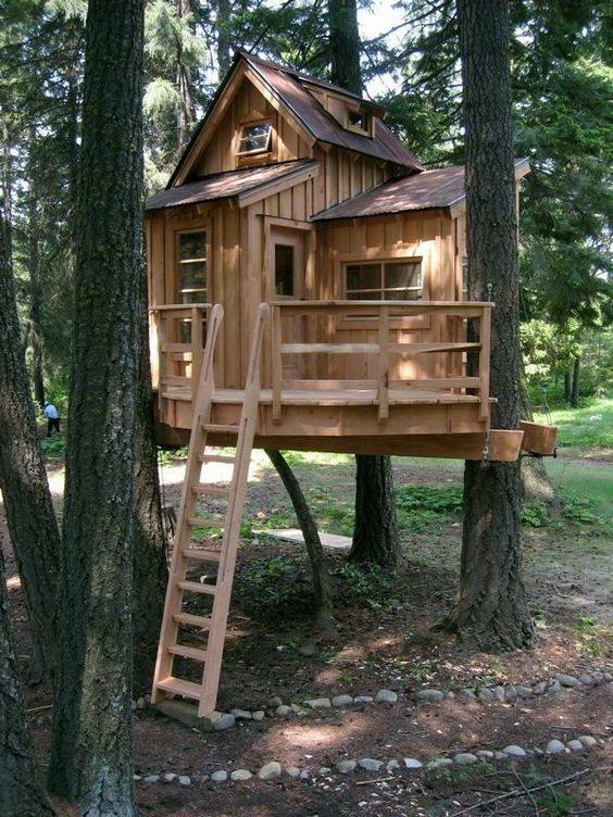 54 top idées de cabanes dans les arbres 37