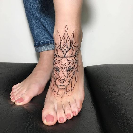 100 top idées de tatouages lion 4