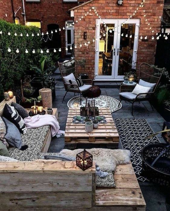 32 top idées de salons de jardin en palettes 29