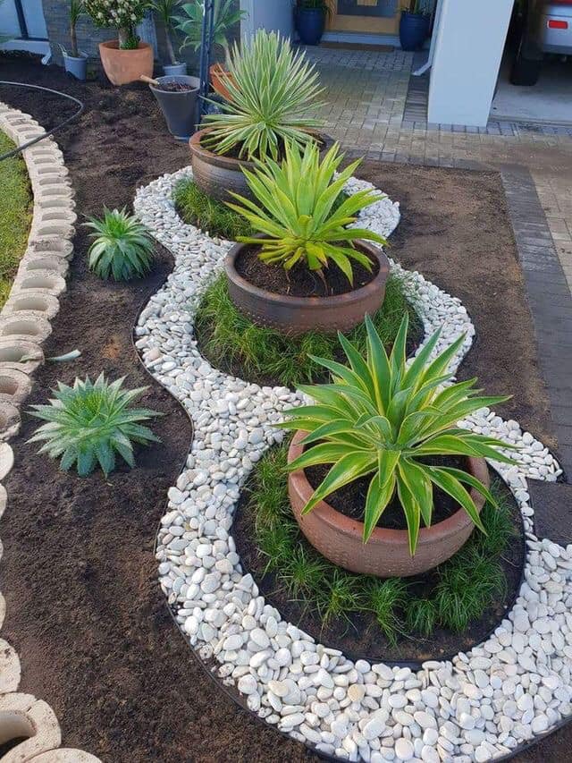 100 top idées & tutos de décorations de jardin 72