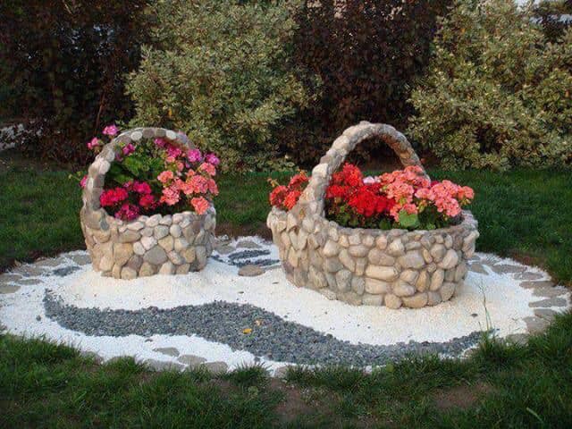 100 top idées & tutos de décorations de jardin 74