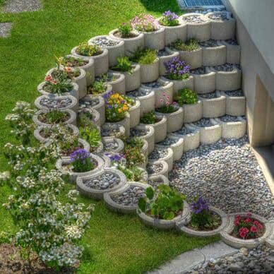 100 top idées & tutos de décorations de jardin 78