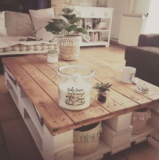 27 top idées de tables en palettes en tendance 11