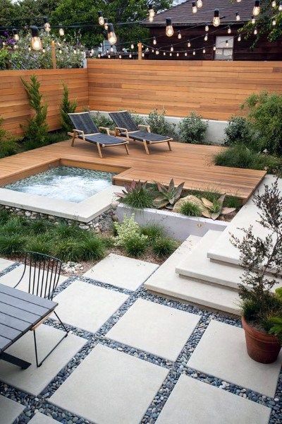 38 top idées de jardin modernes en tendance 2