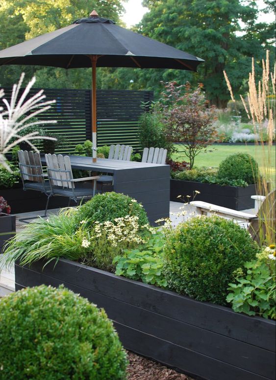 38 top idées de jardin modernes en tendance 7