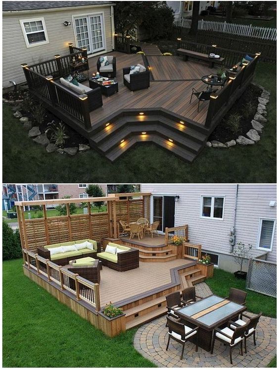 46 conceptions de terrasses en bois pour vous inspirer 10