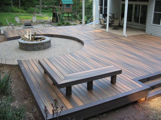 46 conceptions de terrasses en bois pour vous inspirer 21